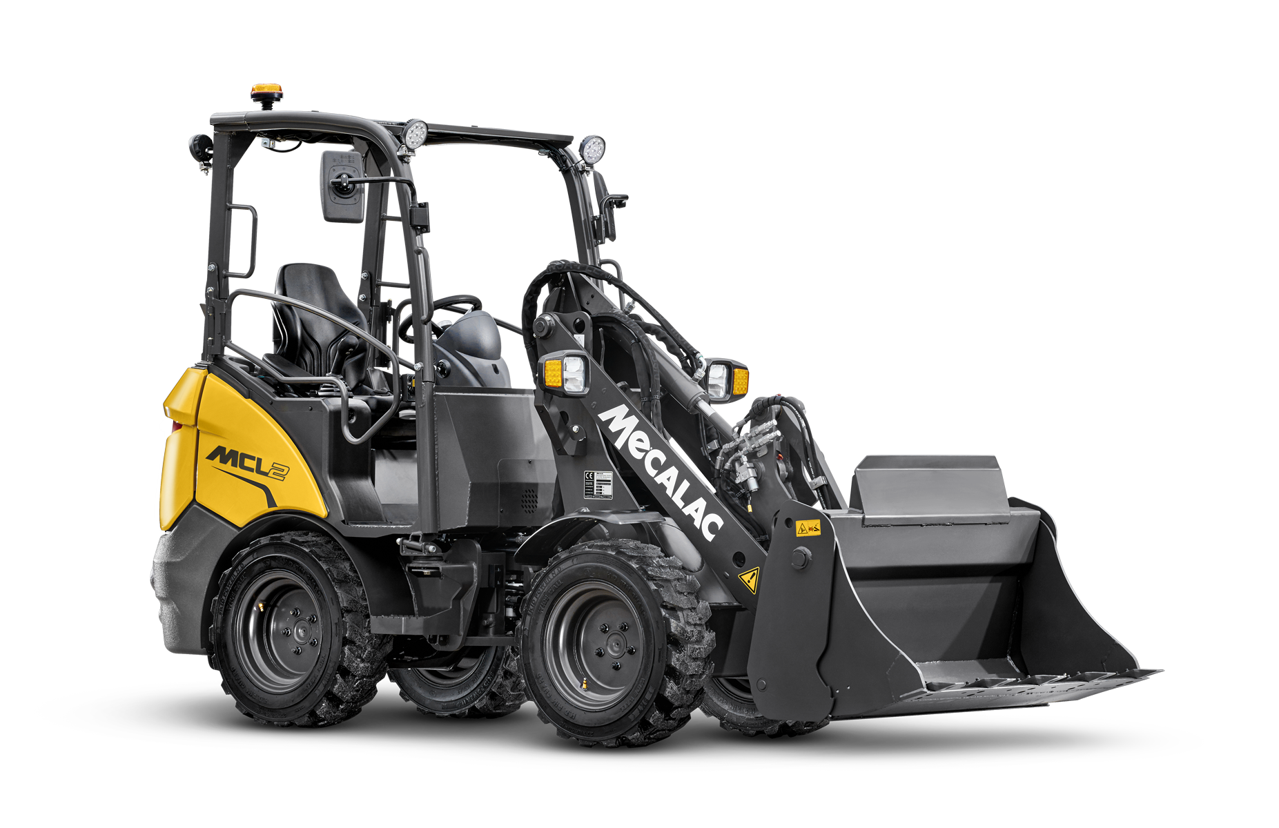 Radlader - Knickgelenkt - Schaufelinhalt bis 0,4 m³