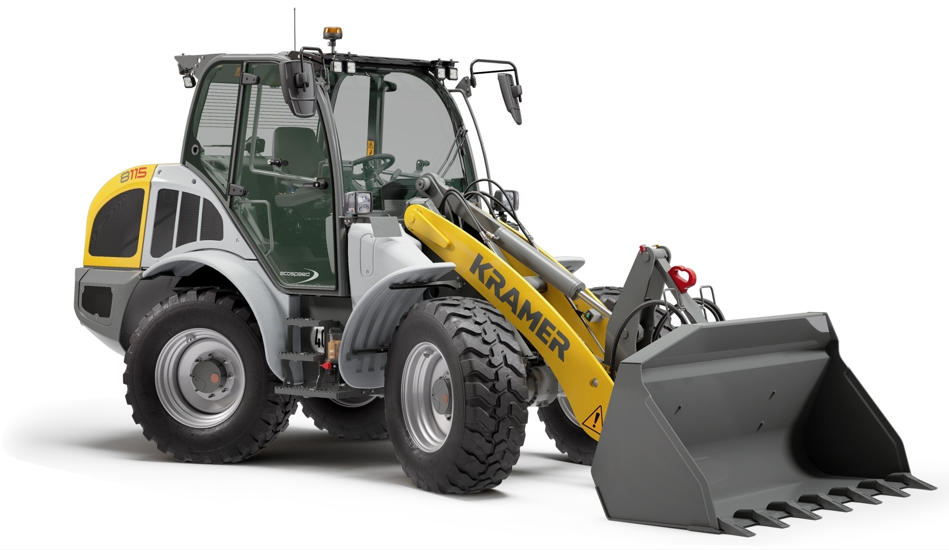 Radlader - Allradgelenkt - Schaufelinhalt bis 1,2 m³