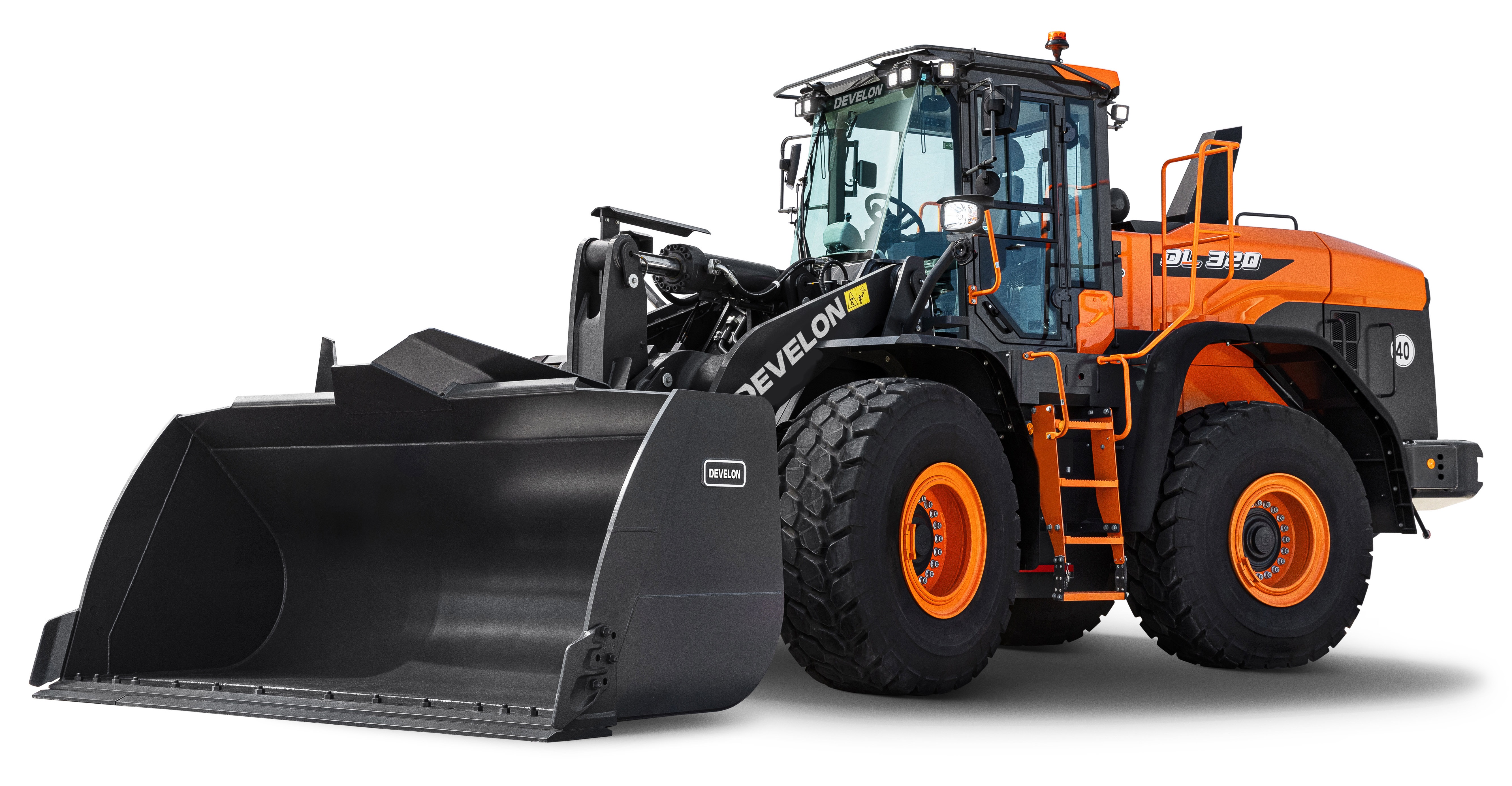 Radlader - Knickgelenkt - Schaufelinhalt bis 3,8 m³