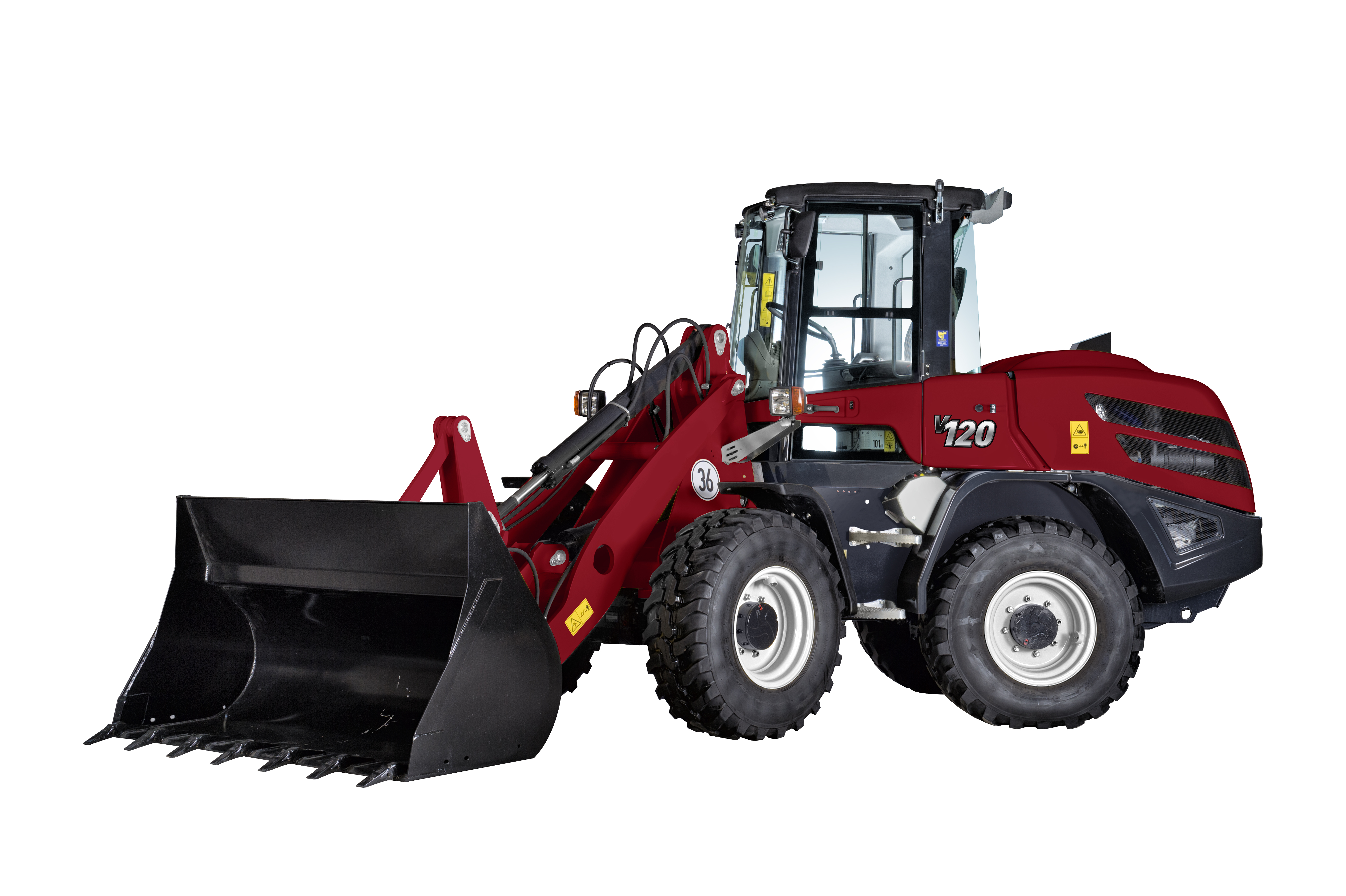 Radlader - Knickgelenkt - Schaufelinhalt bis 1,2 m³