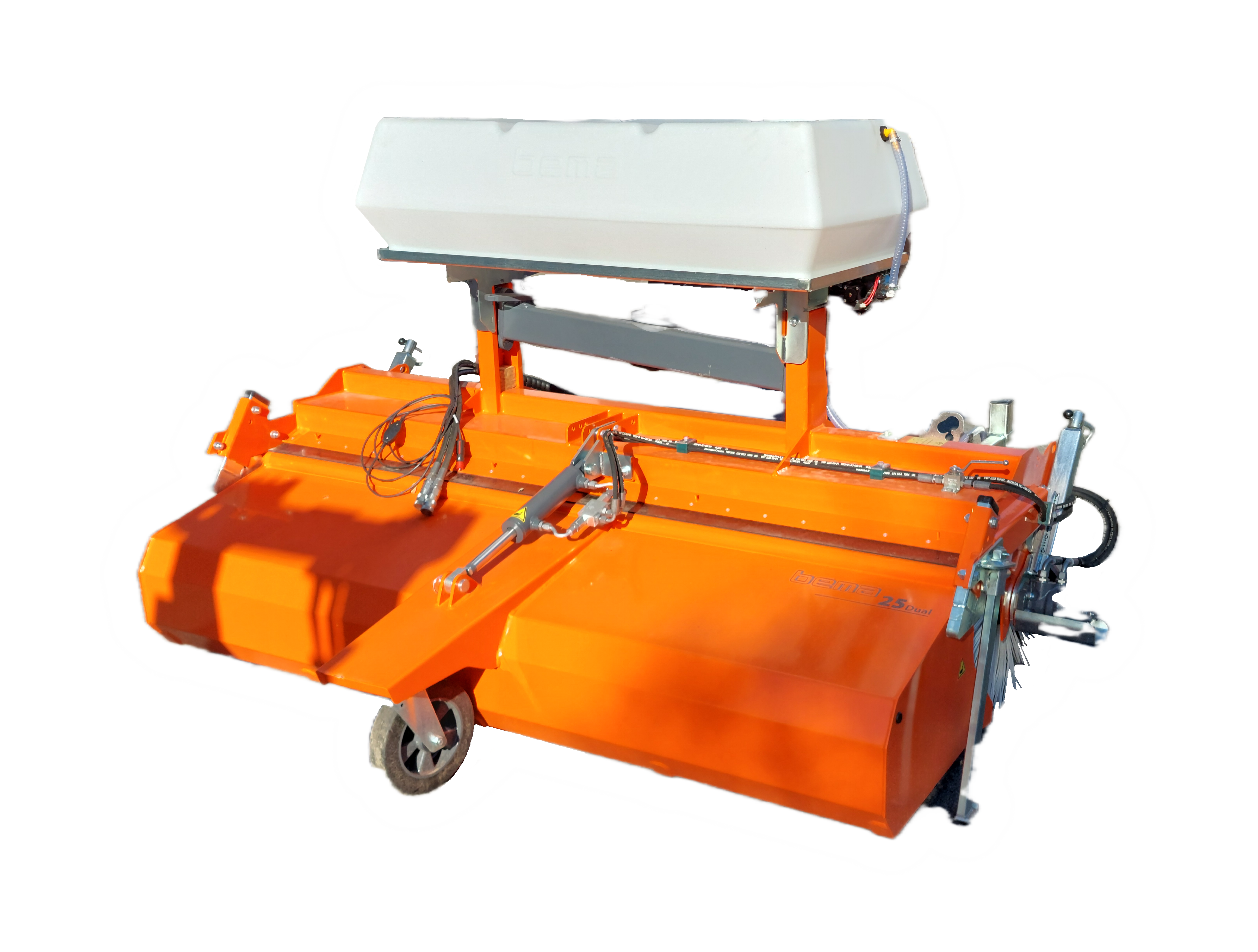 Kehrmaschine für Radlader-Anbau