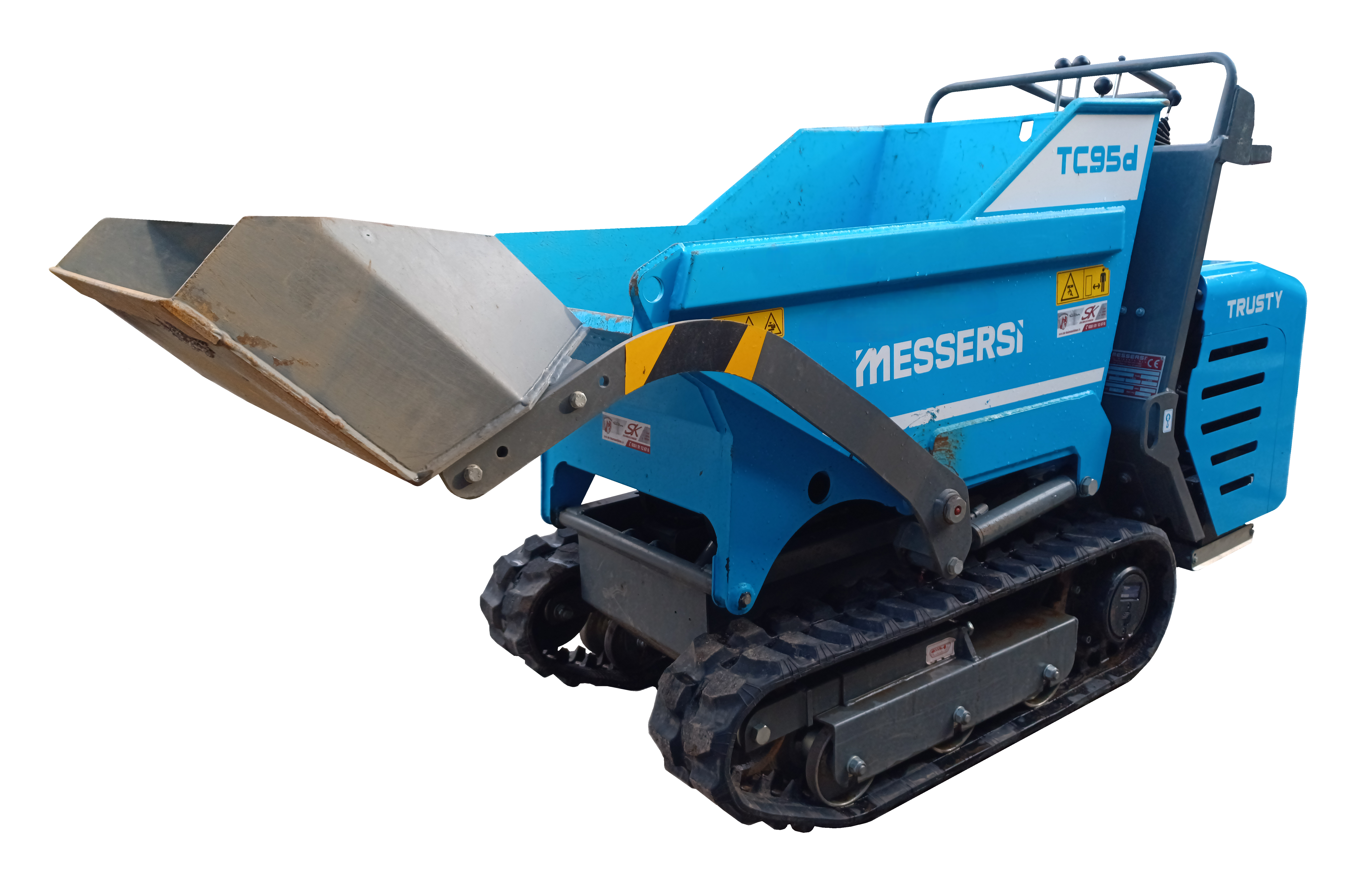 Kettendumper - Nutzlast bis 1,0 t - Kippmulde