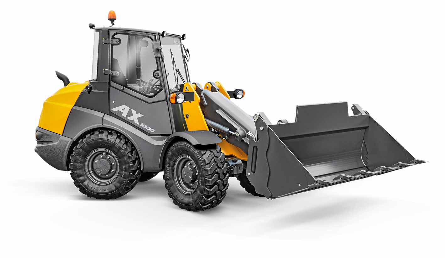 Radlader - Knickgelenkt - Schaufelinhalt bis 1,0 m³